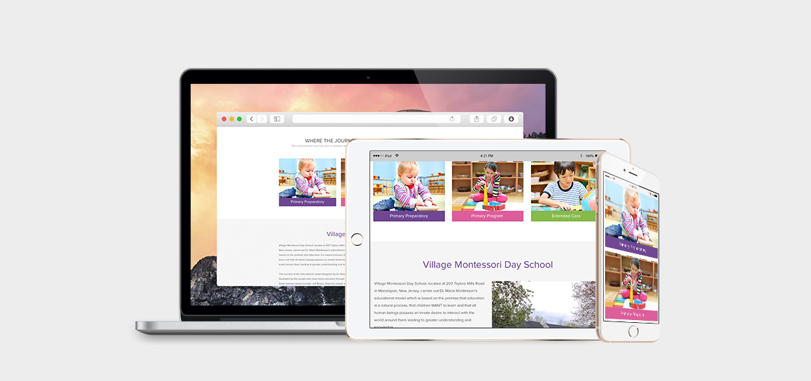 Village Montessori Day School - Responsive | Centaur Marketing