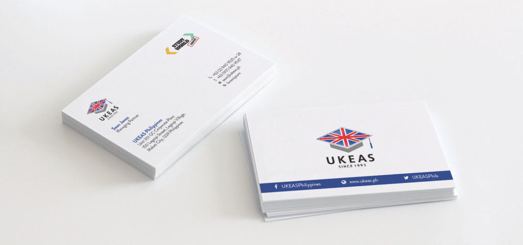 UKEAS Business Cards